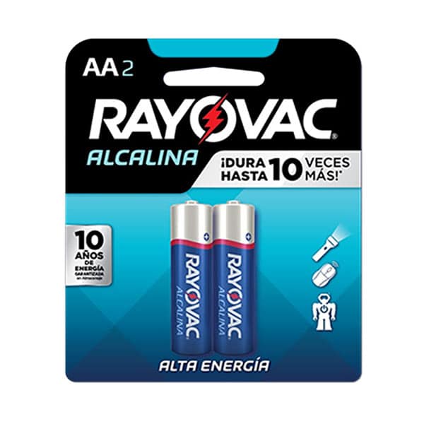 96581_1 Baterías 2 unidades AA Rayovac - Imagen 1