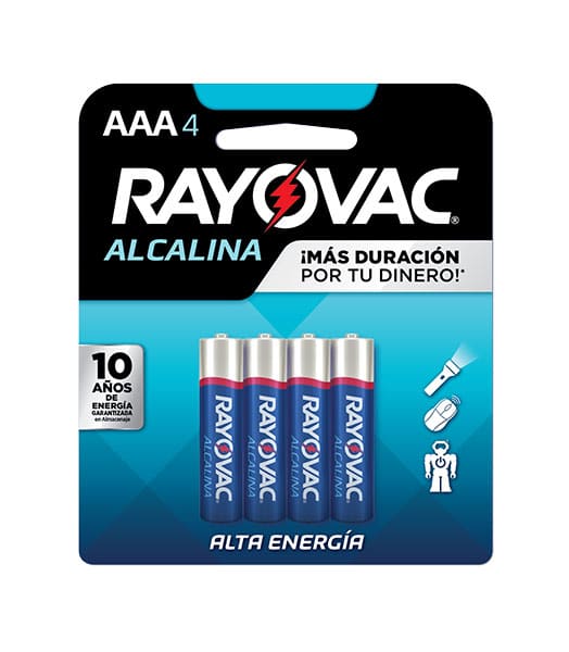 96587_1 Baterías 4 unidades AAA Rayovac - Imagen 1