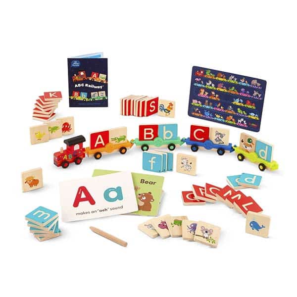 141611_1 JUG TREN D/APRENDI ABC D/MADE BE3738Z BATTAT - Imagen 1