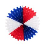 ABANICO TRICOLOR GRA