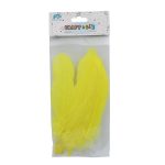 PLUMAS SINTETICAS AMARILLO 10UND E407