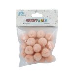 POMPONES PEQ ROSA 20