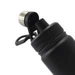 BOTELLA DEPORTIVA 650ML NEGRO KD859 OKADI - Imagen 2
