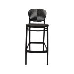 SILLA ALTA NEGRA D-1002A