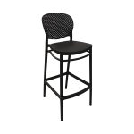 SILLA ALTA NEGRA D-1002A - Imagen 2