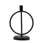 CANDELABRO 20CM NEGRO 24UN0368