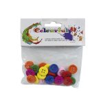 BOTONES P/MANUALIDADES SET 30 PZAS E2019