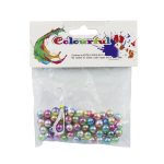 ABALORIOS P/PULSERAS PERLAS COLORES E2030