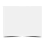 CARTULINA SATINADA PLIEGO 50X57CM BLANCO CS07 Okdala