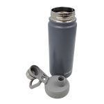 BOTELLA DEPORTIVA 650ML GRIS KD859 Okadi - Imagen 3