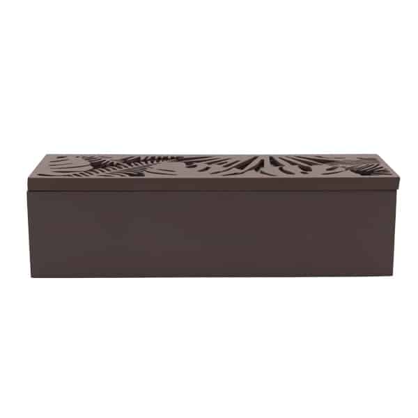136464_1 Caja para té 3 divisiones café - Imagen 1