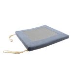 COJÍN PARA SILLA GRIS 25UNI0797 HOMESTYLE - Imagen 2