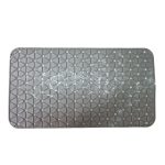 ALFOMBRA PARA BAÑO GRIS 25UNI0836 Simplify