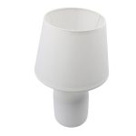 LÁMPARA DE MESA BLANCA RO-250403 HOMESTYLE - Imagen 2
