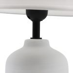 LÁMPARA DE MESA BLANCA RO-250403 HOMESTYLE - Imagen 3