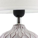 LÁMPARA DE MESA BLANCA RO-250404 HOMESTYLE - Imagen 3