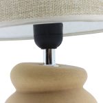 LÁMPARA DE MESA BEIGE RO-250406 HOMESTYLE - Imagen 3