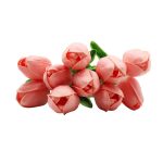 TULIPANES ROSAS SET 10UDS RO-250702B HOMESTYLE - Imagen 2