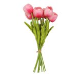 TULIPANES ROSAS SET 10UDS RO-250703D HOMESTYLE