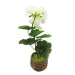 FLOR ARTIFICIAL BLANCA RO-250743 HOMESTYLE - Imagen 2