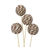 RAMO DECORATIVO CON 5 BOLAS DE YUTE RO-250746B - Imagen 3