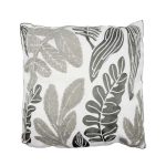 COJÍN DECORATIVO HOJAS CAFÉ RO-250769B HOMESTYLE