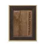PORTARRETRATO 5X7" NATURAL GRIS RHFR018