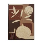 CUADRO DECORATIVO JARRON 70X100CM F41114 Sin marca