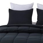 EDREDON DOWN ALTERNATIVE 3PCS F/Q NEGRO 25CMFDAQBLA - Imagen 2