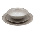 VAJILLA VIENNA 12PCS CAFÉ PH20612BR OXFORD