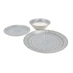 VAJILLA VIENNA 12PCS NEGRA PH20612BL OXFORD - Imagen 4