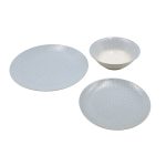 VAJILLA CAPRI 12PCS GRIS AZUL PD29512PB OXFORD - Imagen 4