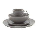 VAJILLA SAVANNA 16PCS GRIS HKCD102216 OXFORD
