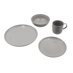 VAJILLA SAVANNA 16PCS GRIS HKCD102216 OXFORD - Imagen 3