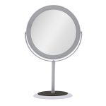 ESPEJO LED 10X C/ BASE BLANCA L2642W BOGA