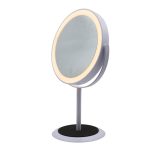 ESPEJO LED 10X C/ BASE BLANCA L2642W BOGA - Imagen 2