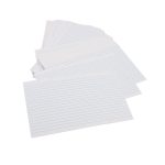 FICHAS DE ESTUDIO 8X5 RAYADA BLANCA 100 HJS DZ-17B Classroom - Imagen 3