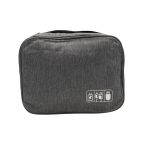 ORGANIZADOR DE VIAJE P/ CABLES NEGRO E10632