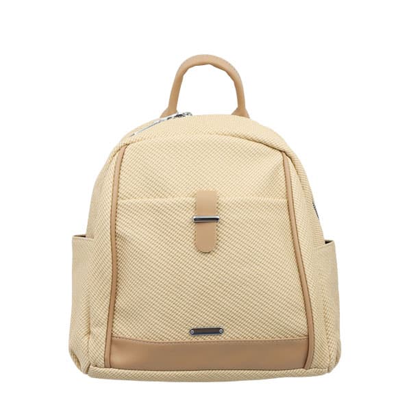 141044_1 Bolso mochila beige - Boga - Imagen 1