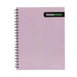 CUADERNO RESORTE TD 100H PASTEL LILA DZ-07E Classroom