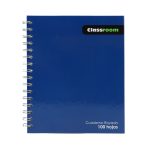 CUADERNO RESORTE MEDIA CARTA TD 100H AZUL DZ-26B Classroom