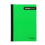CUADERNO COSIDO TF 100H VERDE 17X24.7 CM DZ-25B Classroom
