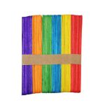 PALETA DE MADERA COLORES 14CM E10446 - Imagen 2