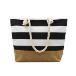 BOLSO D/ PLAYA RAYAS NEGRAS 25UN7650