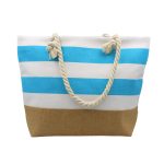 BOLSO D/ PLAYA RAYAS AQUA 25UN7651