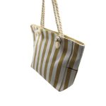BOLSO D/ PLAYA RAYAS BEIGE 25UN7652 - Imagen 3