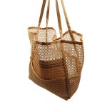 BOLSO D/ PLAYA MALLA CAQUI 25UN7653 - Imagen 3