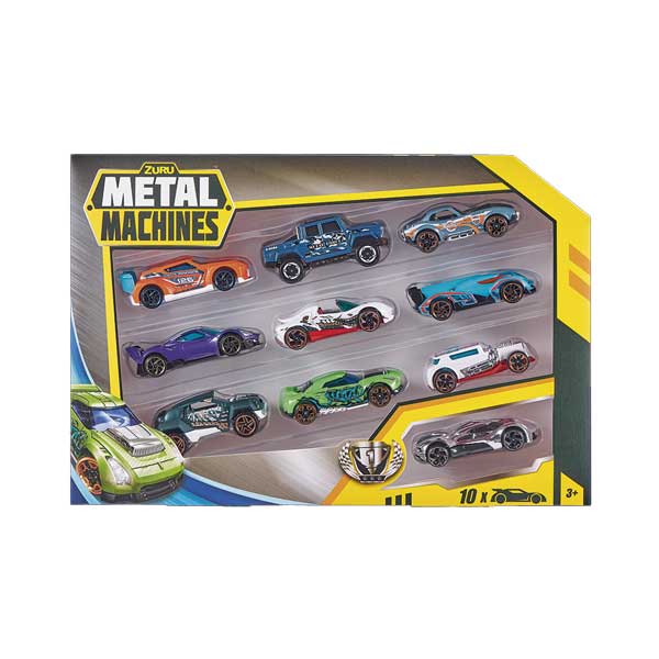 129448_1 VEH PACK 10 UNID 6750 METAL MACHINES - Imagen 1