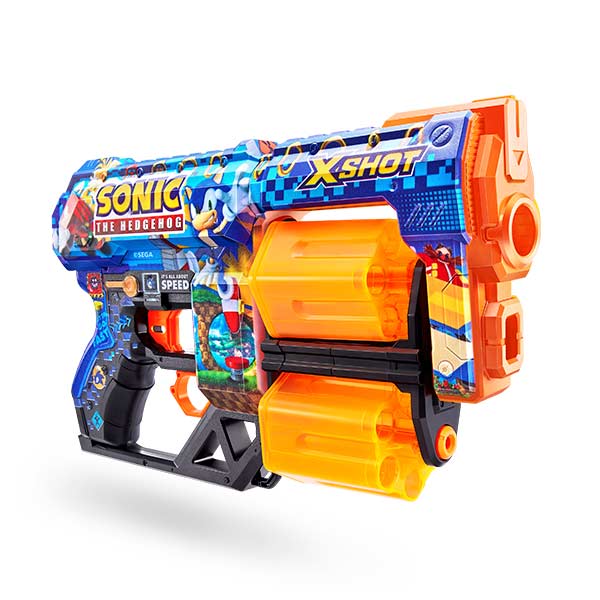 119411_1 Lanzador dart blaster Sonic X-Shot - Imagen 1