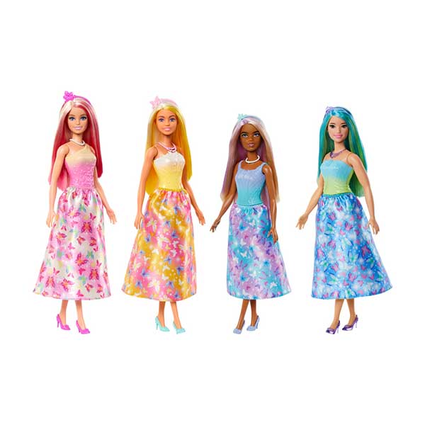 130268_1 MUÑ FANTASIA VESTIDO ENSU HRR07 BARBIE - Imagen 1